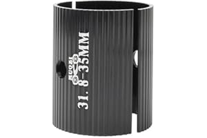 Sharplace Lightweight Bike Handlebar Shim 31.8mm to 25.4mm 31mm to 35mm Aluminium Alloy Bicycle Stem Size Reducing Adapter Spacers