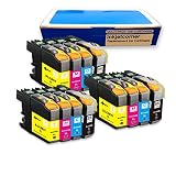 Inkjetcorner 12 Pack Replacement Ink Cartridges with Version 3 chipset for Brother LC203 MFC-J460DW MFC-J480DW MFC-J485DW MFC-J680DW MFC-J880DW MFC-J885DW RS.4325 (30.00% Off) - Amazon