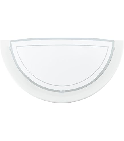 Eglo Wall Light Cast Aluminium White / Glass Clear 93447 | 24/7 - View #4