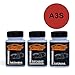 Produktbild TRISTARcolor Autolack Lackstift Set VW/Volkswagen A3S Amaryllisrot Metallic/Rouge Amaryllis Metallic Grundlack Basislack Klarlack je 50ml