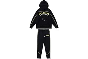 YOUPO Tuta Trapstar Uomo Ricamata Donna 2 Pezzi Completo Trapstar London Unisex Felpa Con Cappuccio In E Pantaloni Trapstar Tuta Jogging Sportiva Set Autunno Inverno