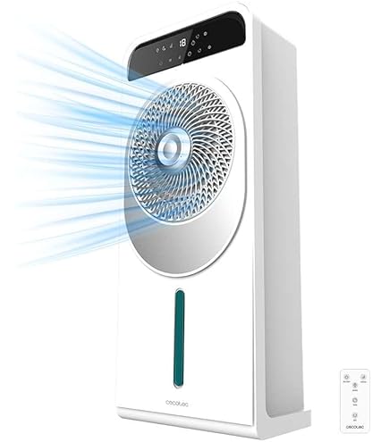 Cecotec Voetvernevelaar EnergySilence 690 Freshessence. 90 W, oscillerend, stil, 3 snelheden, 3 l, 7,5 uur timer, lcd-scherm, kopermotor, afstandsbediening, zwarte afwerking