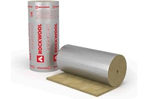 4HOME&WORK Rockwool KLIMAMAT - Tappetino in lana di roccia, 30 mm – 8 m x 1 m