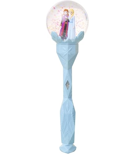 Bacchetta Magica Luminosa Per Bambine Kisangel - Con Glitter E Luci - 32 Cm - Giocattolo Per Cosplay, Compleanni, Halloween E Feste A Tema Principessa
