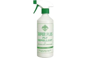 William Hunter Equestrian Barrier Super Plus Fly Repellent Spray - Award winning fly protection. 100% natural. Includes pure avocado to soothe bitten areas. (500ml, 1 litre or 5 litre)