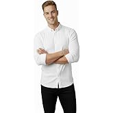 DeepSEA Erkek Slim Fit Fitilli G&ouml;mlek &ndash; Likralı Esnek Kumaş Şık Model 2500805