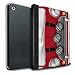 Produktbild Stuff4® PU-Leder Hülle/Case/Brieftasche für Apple iPad 9.7 (2017) Tablet/Italian Job Rot Muster/Klassisch Retro Mini Kollektion