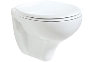 CREAVIT Hänge Dusch Wc Taharet Bidet Taharat Intimdusche TP320 inkl. WC Deckel Weiss