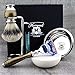 Silver Tip Brush & Gillette Fusion Razor with Stand, Bowl & Soap Kit.