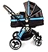i-Safe System - i DiD iT Trio Travel System Pram & Luxury Stroller 3 in 1 Complete With Car Seat