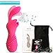 Produktbild Sanft Saugen + Schütteln Vibrator Wiederaufladbare Wasserdichte Vibrator G Spot Stimulation Massage Stab Dildo mit 12 Swing Vibrationsmodi- Kann nicht aufhören Climaxing -Zunge Sex Spielzeug für Frauen( Lila)