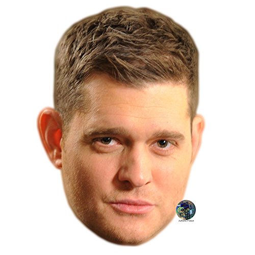 Preisvergleich Produktbild Michael Buble Maske aus Pappe