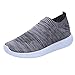 Produktbild Johiberty Sneaker Herren Laufschuhe Sportschuhe Atmungsaktiv Gemütlich Licht Freizeitschuhe Schnürschuhe Low-Top Socken Schuhe Luftpolster Turnschuhe Fitness Schuhe Slip on Wanderschuhe 3 Farbe 39-47