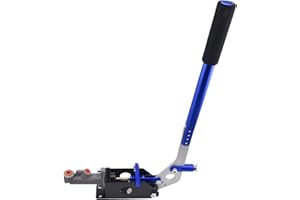 Makluce Hydraulic Handbrake, Handbrake Lever, Universal, Adjustable, Car Drifting Handbrake, for CDC Ordinary Drift Competition Regular Rally, Black/Red/Blue