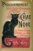 Produktbild Blechschild Chat Noir schwarze Katze Theater Revue Schild Nostalgieschild