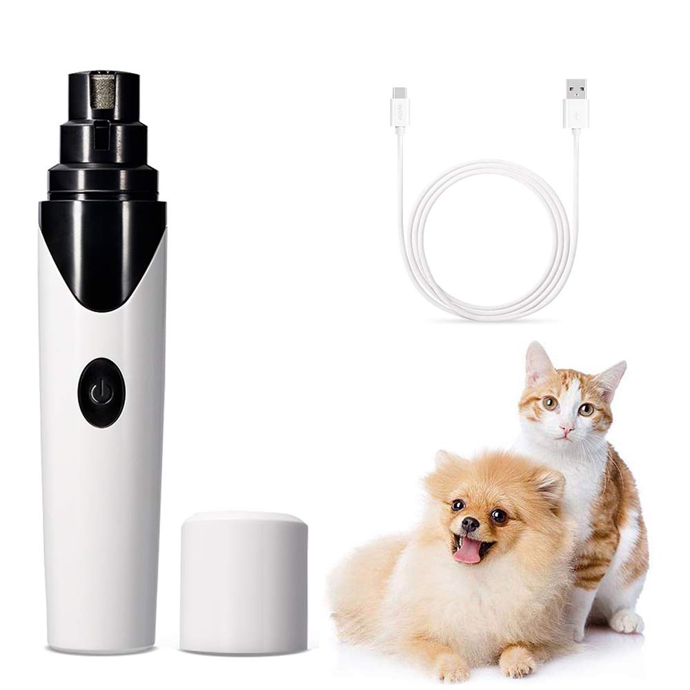 Dog Nail Grinders, Electric Pet Nail File, Rechargeable Professional