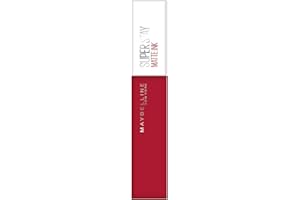 MAYBELLINE NEW YORK Maybelline New-York – Rouge à Lèvres Mat Liquide – Longue Tenue – Superstay Matte Ink – Teinte : Pionner (20), 5 ml