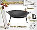 Produktbild 2 MASSIV Camping Feuer Feuerschale mit Zubehör Bürste Reiniger Besteck Grillbesteck Spieß lt Angebot-Beschreibung aus robustem Gußeisen, MASSIV, bei geringem Gewicht da GEHÄRTET, m. Zubehör Reinigungsbürste Besteck und Grillspieße