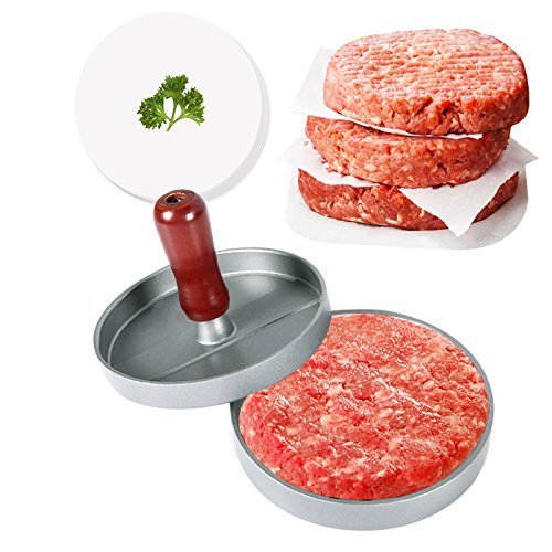 Ohuhu® Hamburgerpressen Burgerpresse Bürgerpresse- Gute Qualität und sicheres Material, perfecter Küchehelfer (Hamburgerpressen) - 2