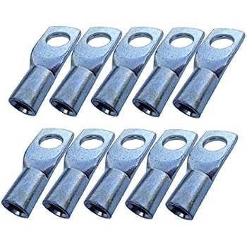 70 mm2 Kabelschuh M8 - Einzeln (10x set) für Batteriekabel