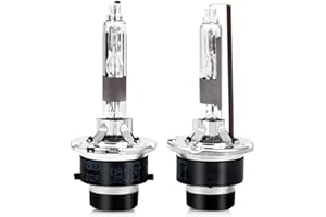 ‎D-LUMINA D-Lumina D4R 6000 K Xenon-Leuchtmittel, 12 V, 35 W, OEM-HID-Leuchtmittel-Set, +50 % mehr Licht, 2 Stück