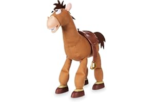 Disney Store Figurine Pile-Poil Interactive parlante Toy Story, 42 cm / 16,5", Tissu Doux, inclut répliques et Sons, interagit avec d'autres Figurines et Jouets, 3 Ans et Plus.