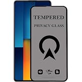 KZY İletişim Xiaomi Poco M6 Pro 4G Tam Kaplayan Privacy Hayalet Temperli Ekran Koruycu Cam