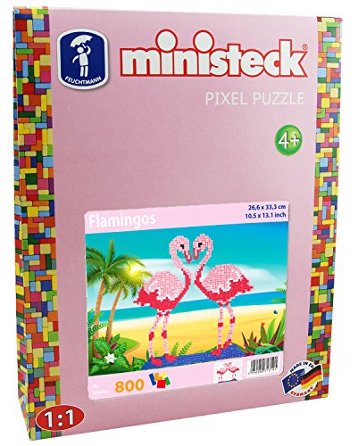 Preisvergleich Produktbild Ministeck 31319 - Flamingos XL Box - ca. 800 Teile