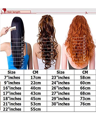 S-noilite® Clip in Extensions Halbperücke Haarverlängerung Haarverdichtung Haarteil 3/4 Perücke Glatt One Piece (58cm,Graublond) - 7