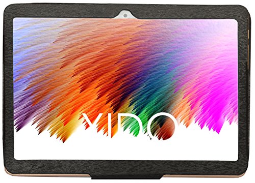 XIDO Z90 Tasche, für XIDO Z90 Tablet Pc, für Acepad A96 Tablet Pc, Anteck 9.6 , Schutzhülle, Sleeve, 9,6 Zoll und 9,7 Zoll (9.6 Zoll), Ledertasche, Tasche (Schwarz) - 3
