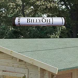 BillyOh Premium green shed roofing felt - 10m x 1m roll 