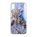 Produktbild Ouneed® Für iPhone XS MAX Hülle Cover, 2018 Marmor Transparent TPU Silikon Schutz Handy Hülle Case Tasche Silikon Crystal Case Durchsichtig Schutzhülle Etui Bumper for iPhone XS MAX (I)