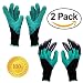 Produktbild Garten Genie Handschuhe - AINATU Graben & planting-gardening Handschuhe (2 Paar)