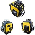Hardify 4D 16 Lines Laser Level 3° Self-leveling Machine USB Rechargeable Battery Leveling Tool with Vertical Horizontal Tilt Lines