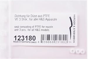 HARDER & STEENBECK Guarnizione duse in Teflon per Evolution Infinity Grafo Ultra