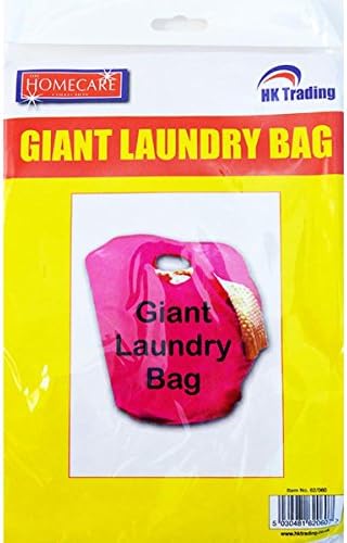 2 x GIANT LAUNDRY BAG - WHITE 68cm x 48cm - FREE DELIVERY