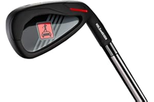 HOLZundEISEN 98,00 - Mazza da golf Crossgolf in ferro (mancini) / Black Edition-Original Equipment, colore: Nero
