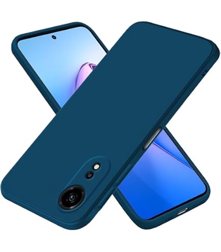 Custodia In Pelle Con Disco Per OPPO A18 / A38 – Cover TPU Morbida Antigraffio – Colore Azzurro - 2