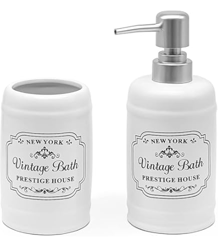 Set Accessori Bagno Ceramica Nera Glitter | Dispenser Sapone, Portaspazzolini, Portasapone, Portascopino - Foto 10