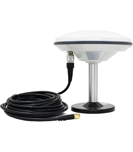 Antenne GPS Avec Pied Magnétique – Compatible Garmin GPSMap 188/192 – Connexion BNC, Câble 5 M – Pour Meilleure Réception - 6