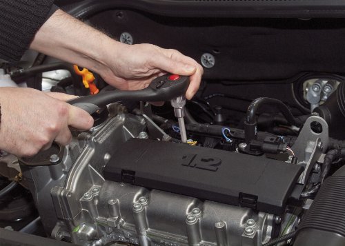 Vigor V1917 12.5 mm = 1/2” Torx Schraubendreher-Einsatz-Sortiment, 32-teilig, im Kunststoffkoffer - 2