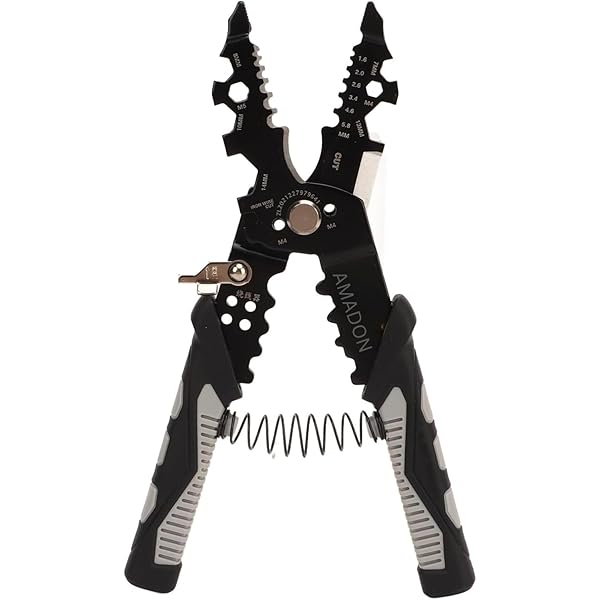 Steelman Universal Wire Tool - Stripper, Cutter, Crimper For 22-10 AWG Wires