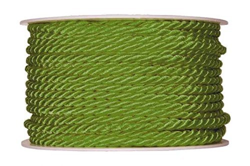 Preisvergleich Produktbild Kordel apfelgrün B4mm x 25m