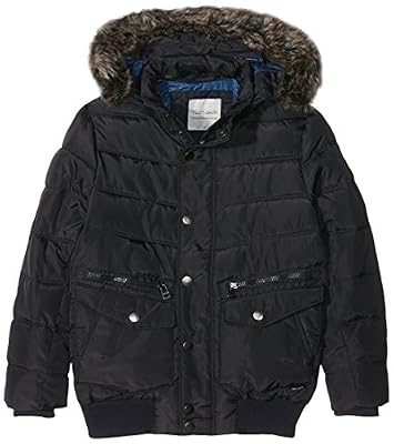 Teddy Smith Barny JR, Blouson Garçon, Bleu (Dark Navy), FR: 14 Ans (Taille Fabricant: 14)