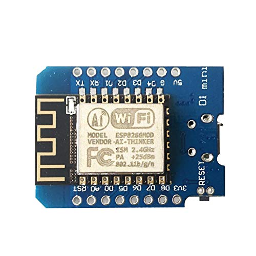 Preisvergleich Produktbild Ferrell, WiFi-Modul-Board WeMos für Arduino, Entwicklungsboard, ESP8266 + ESP12 NodeMcu