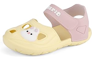 Cheerful Mario 2-5 Año Verano Sandalias Niño Niña Barefoot Zuecos de Playa Piscina Zapatos para Bebe