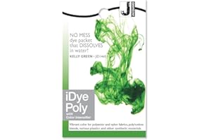 Tinte para tela Jacquard iDye Poly - Verde Kelly - 14 gramos