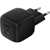 Belkin Kompakt Duvar Şarj Cihazı 45 W, Apple iPhone 17, 16 and 15 Serisi, Samsung Galaxy S25, iPad, AirPods ve Daha Fazlası i