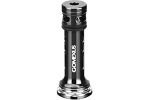 GOMEXUS R4 48mm Soporte para Carrete de Pesca de Aluminio Compatible con Shimano Vanford Stradic FK FJ FL 1000-4000 Daiwa Certate LT Luvias Airity Emeraldas Air