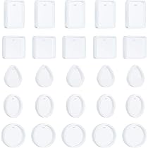 Stampo In Silicone A Forma Di Pavone Per Resina Epossidica, Fai Da Te Gioielli E Ciondoli, Stampo Da Specchio Bianco 13x5.6cm